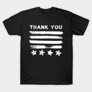 Veterans Day : Remembering Those Who Served Honorably in the United States Armed Forces  in White Type on a dark background T-Shirt